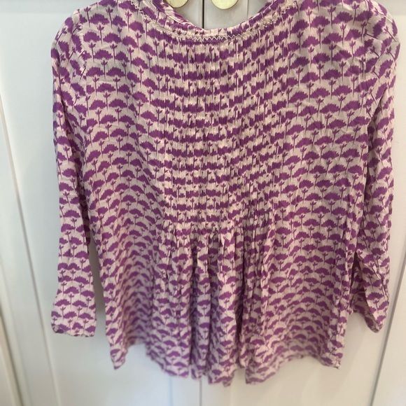 Anthropologie Vanessa Virginia Mahadia Peasant Blouse XS - Picture 4 of 5